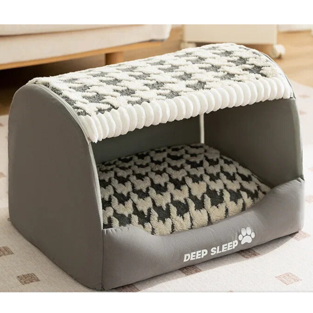 LoveFurEver™ - Plush Dog House