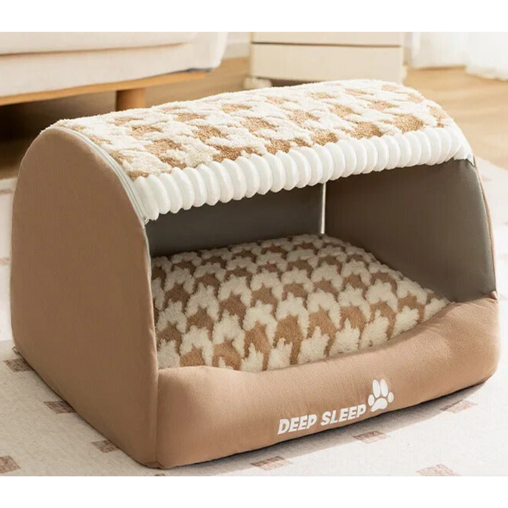 LoveFurEver™ - Plush Dog House