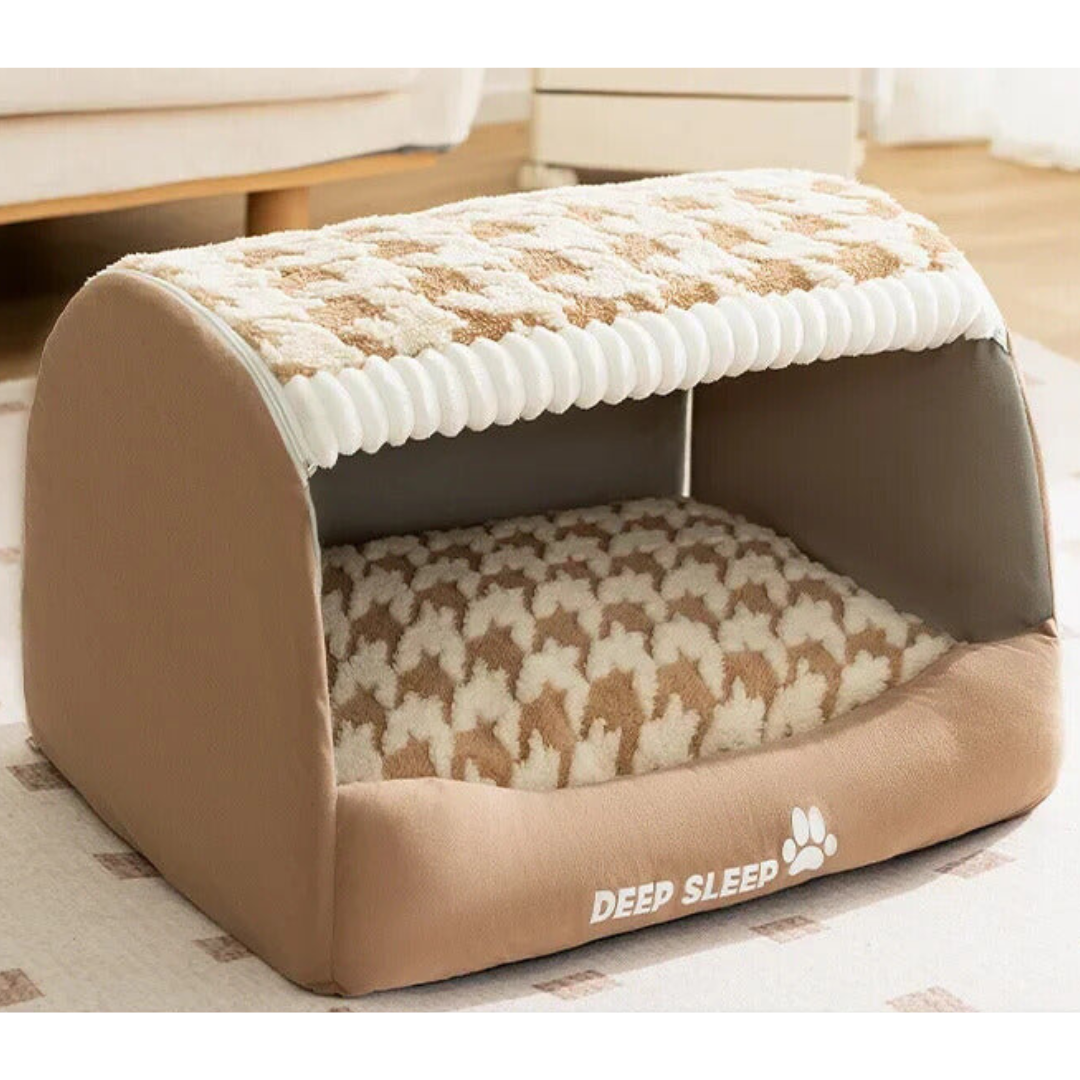 LoveFurEver™ - Plush Dog House