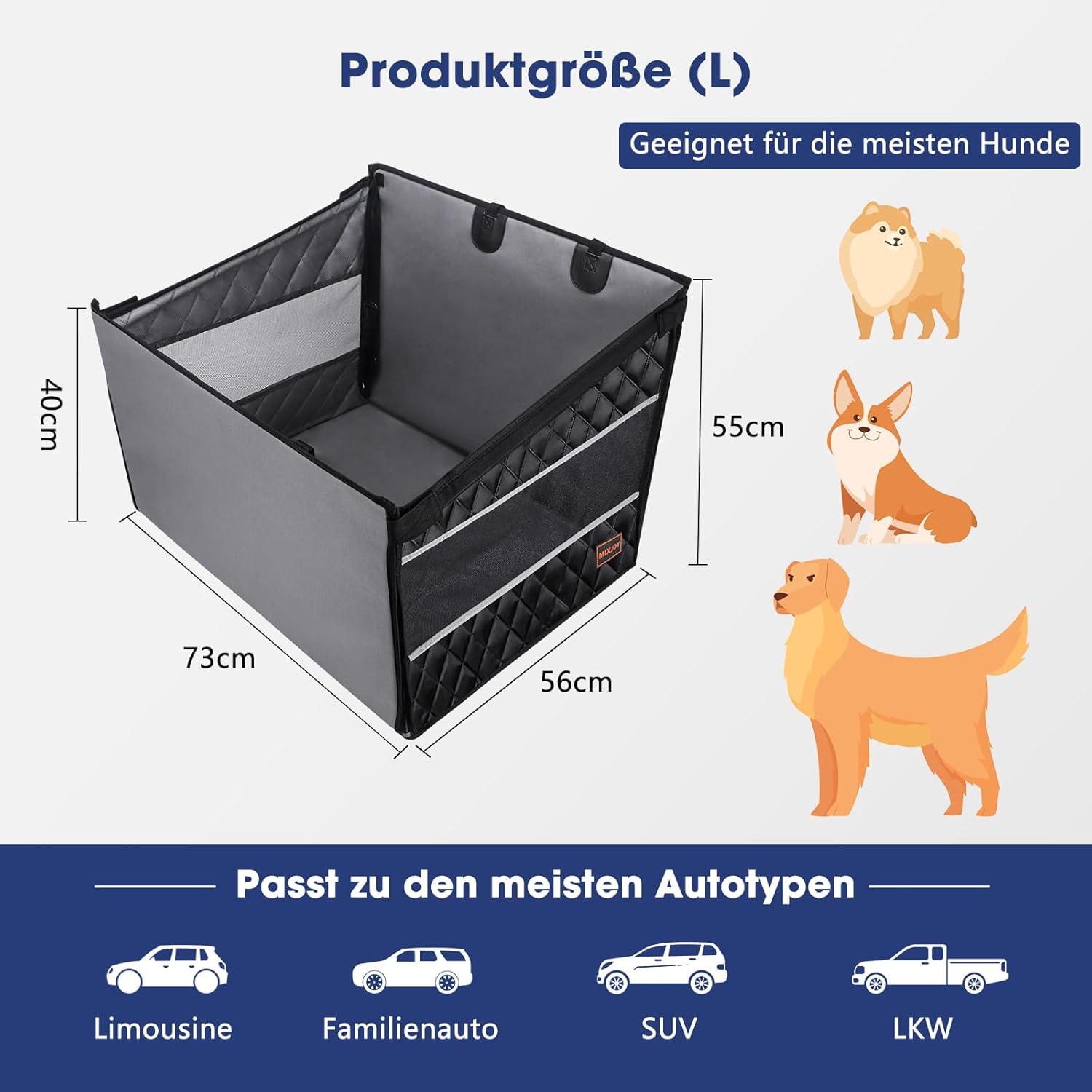 LoveFurEver™ - Back seat dog protection