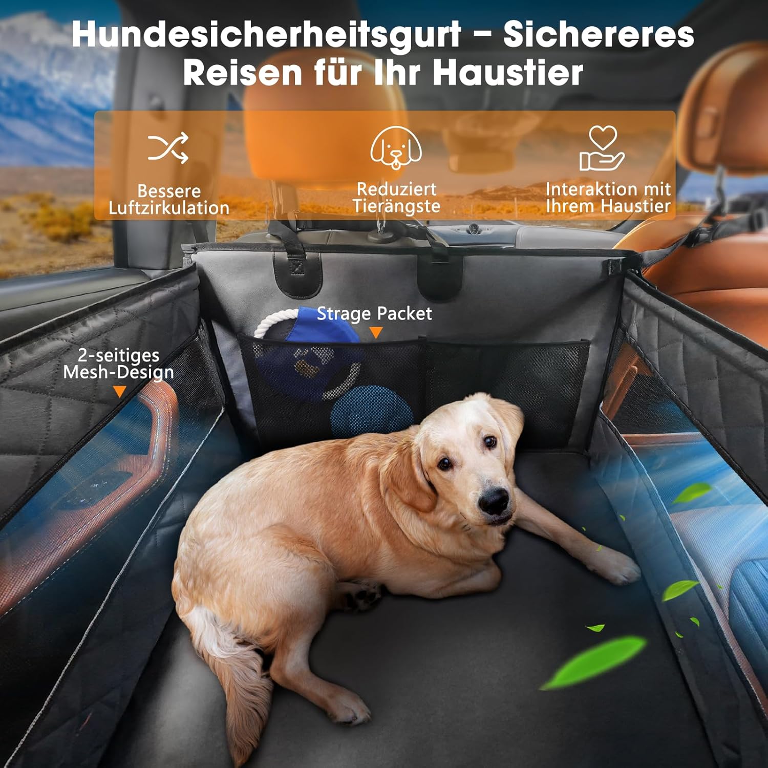 LoveFurEver™ - Back seat dog protection