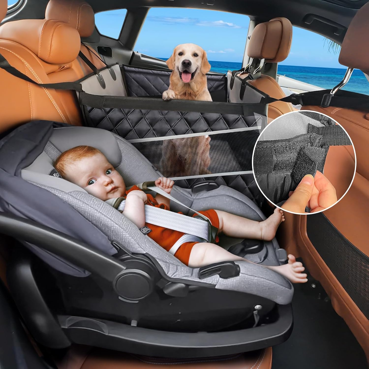 LoveFurEver™ - Back seat dog protection