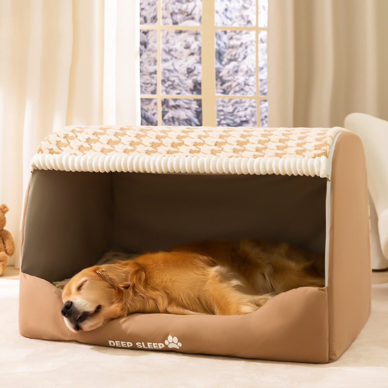 LoveFurEver™ - Plush Dog House