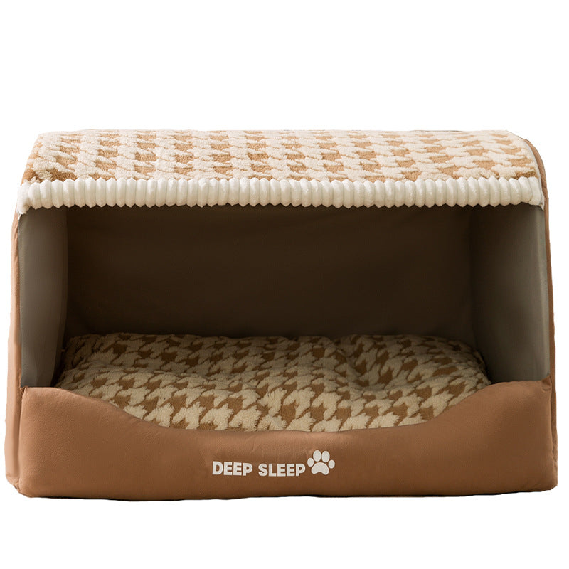 LoveFurEver™ - Plush Dog House