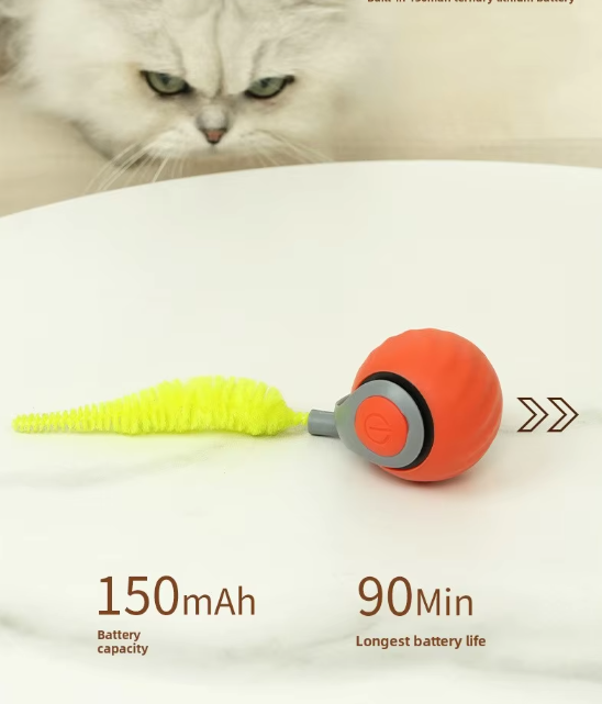 LoveFurEver™  – The Self-Driving Play Ball for Active Cats