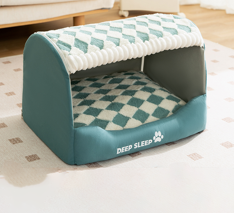 LoveFurEver™ - Plush Dog House